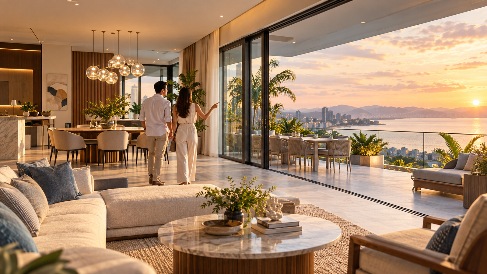 Illustrated Cebu condominium showroom visit