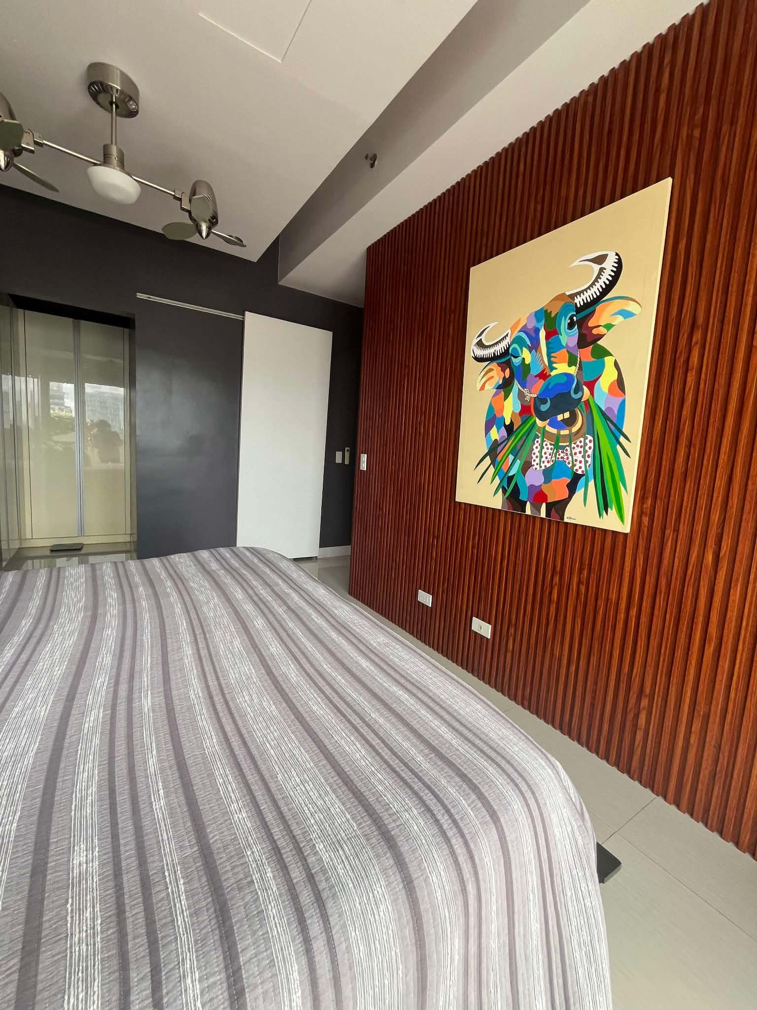Calyx Residences Unit 9D — Bedroom interior — view 4