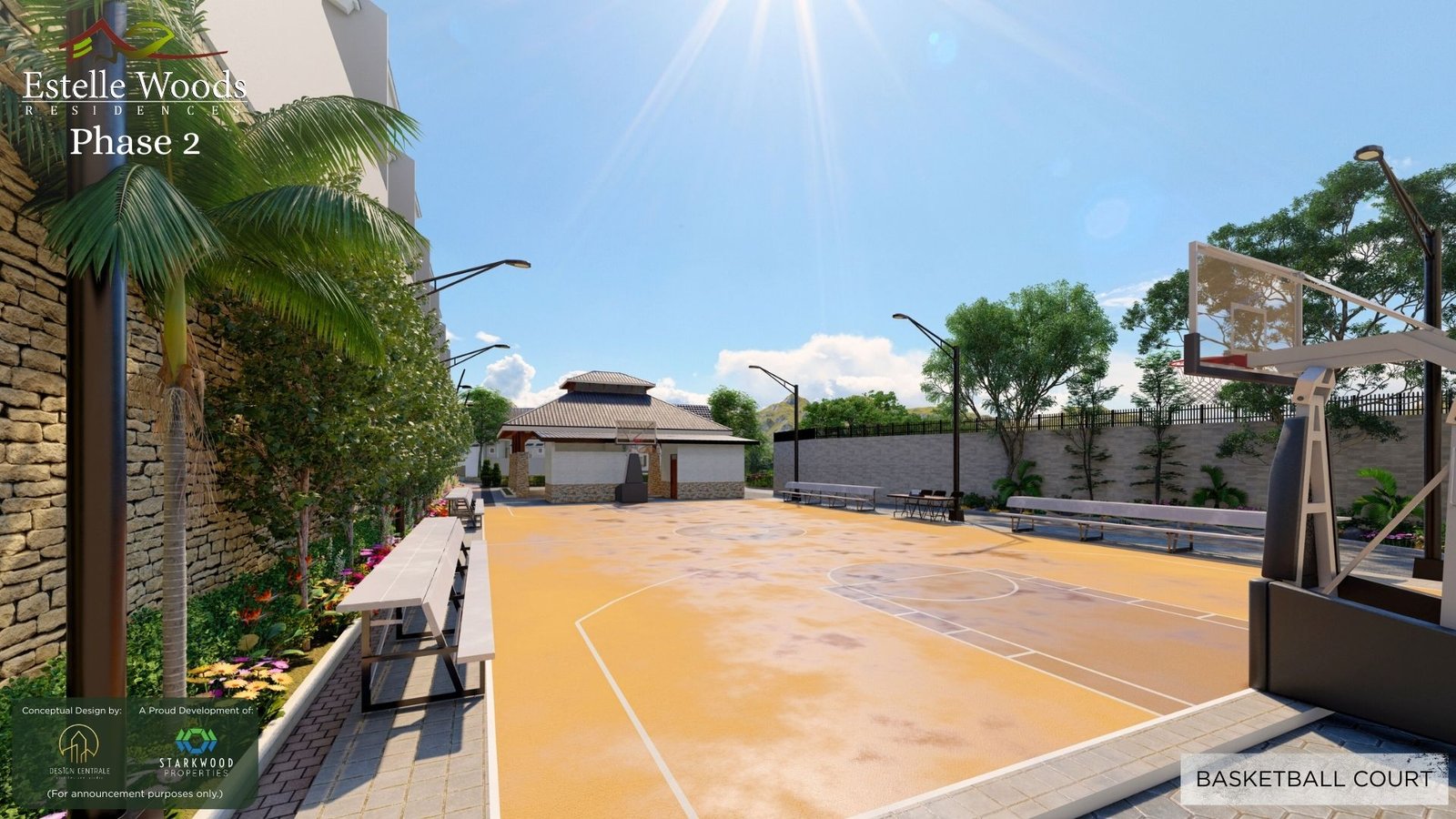 Multipurpose court · developer artist perspective