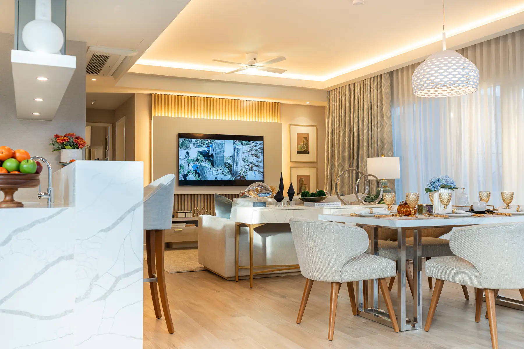 Lincoln two-bedroom model residence interior 10