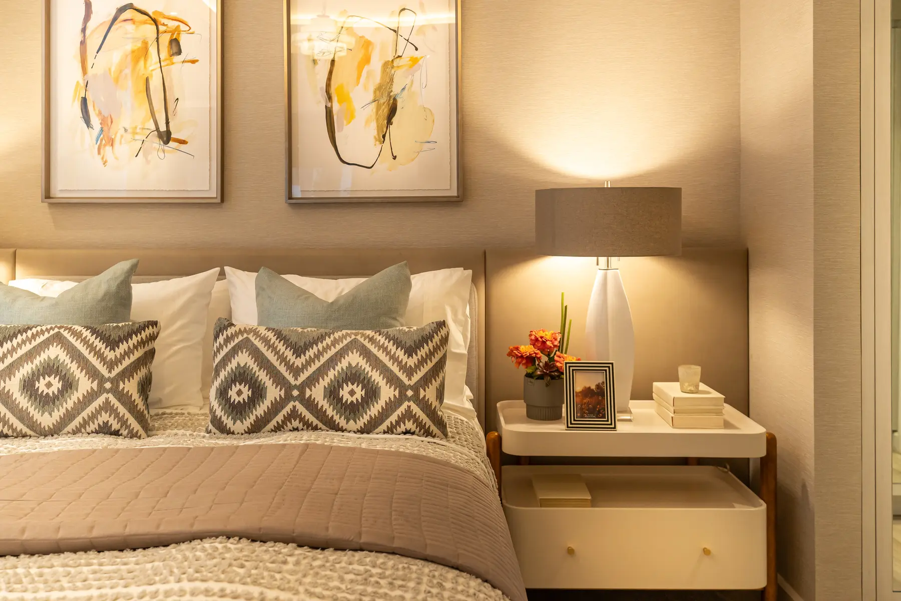 Lincoln two-bedroom model residence interior 7