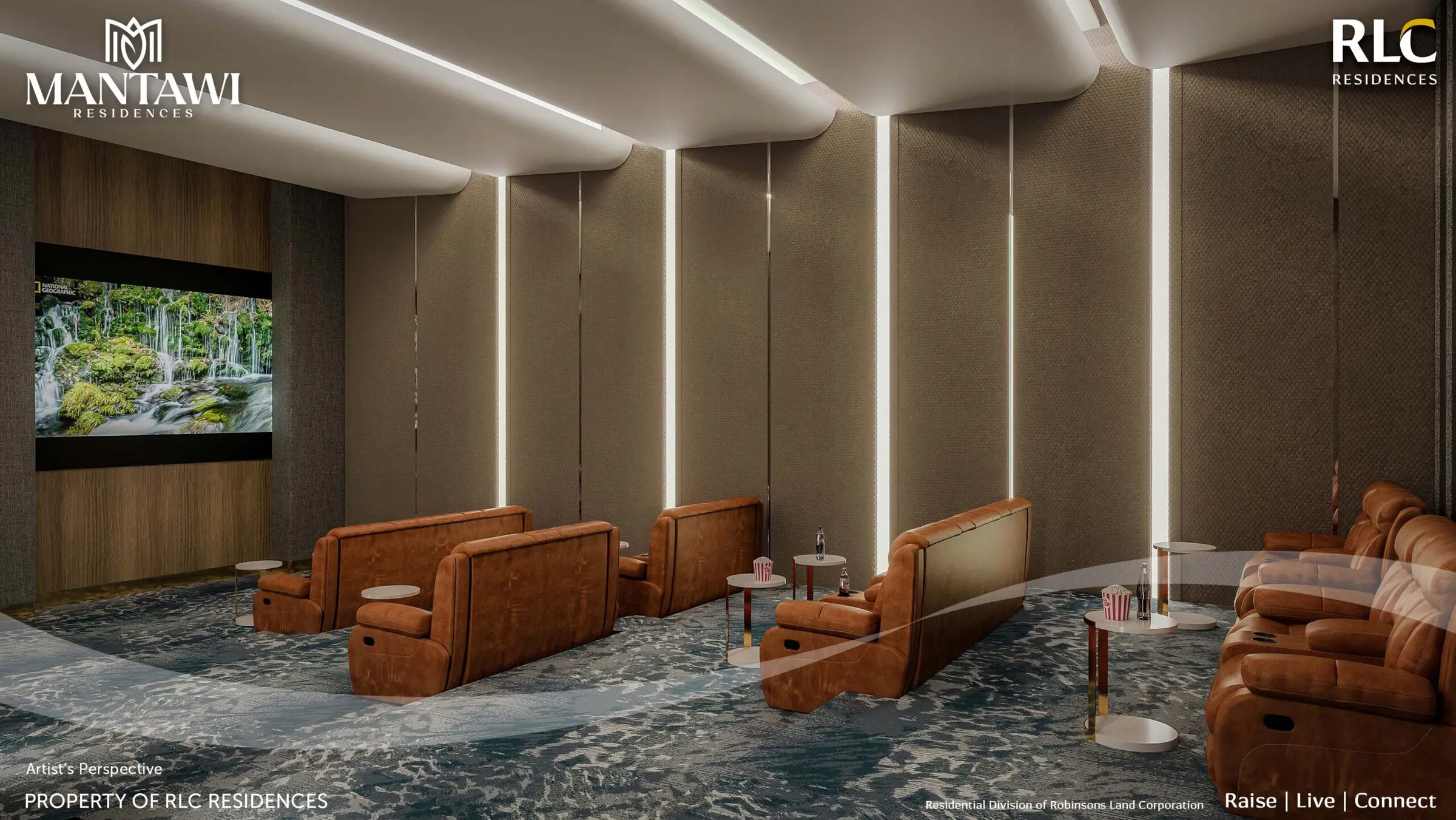Mantawi Residences Private Theater architect perspective