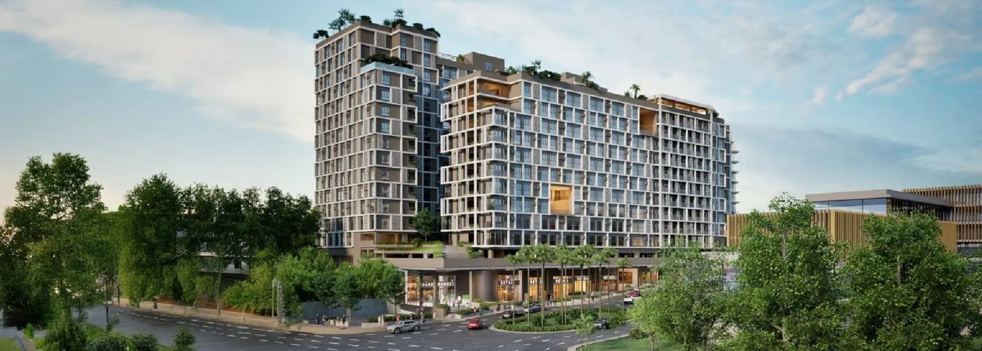 North Grove at Pristina Town, two-tower garden condominium with retail podium, Brgy. Bacayan Cebu City