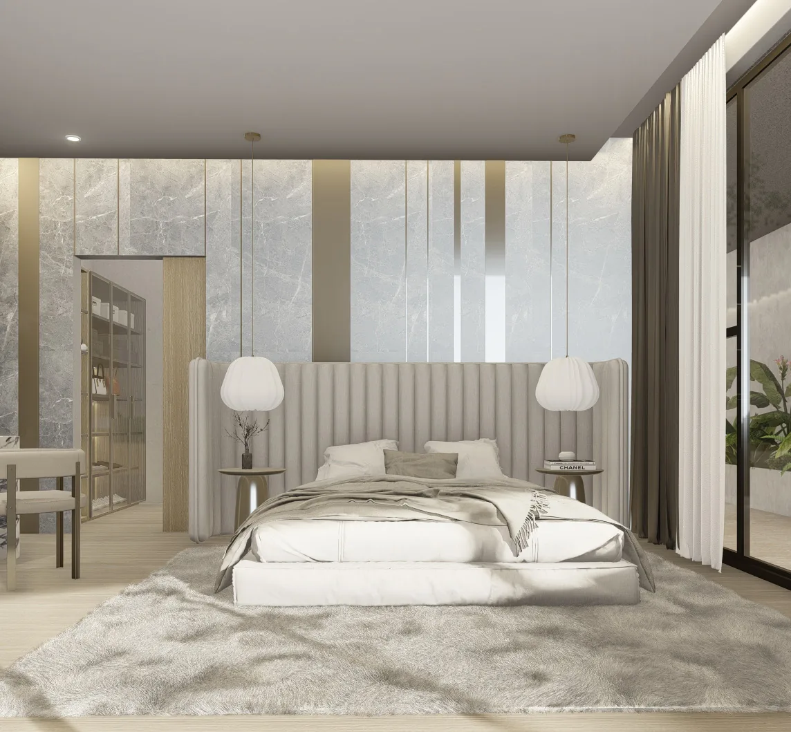 3-Bedroom Villa at The Rise at Monterrazas — Master's bedroom