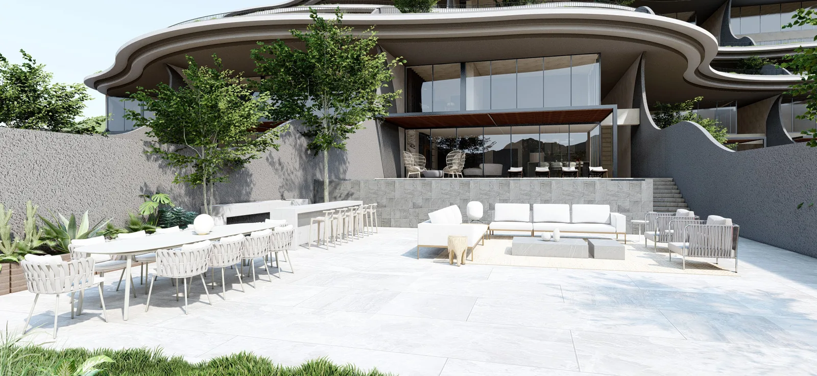 Bi-Level Pool Villa at The Rise at Monterrazas — Outdoor area