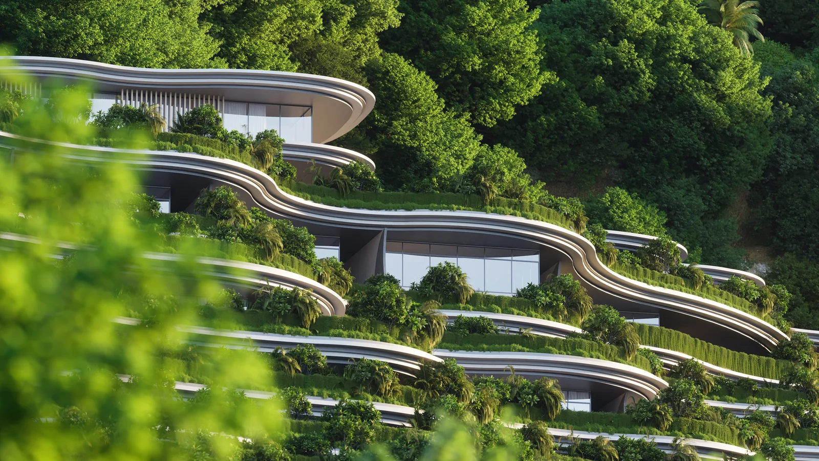The Rise at Monterrazas — Planted terraces at every level
