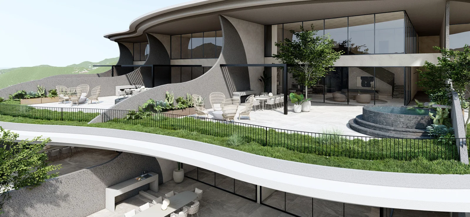 Loft Villa at The Rise at Monterrazas — Outdoor area